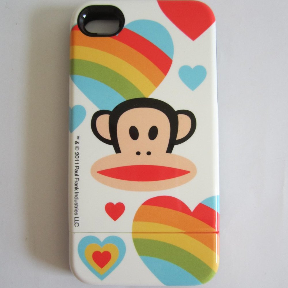Paul Frank Julius Monkey Rainbow Heart Phone Case